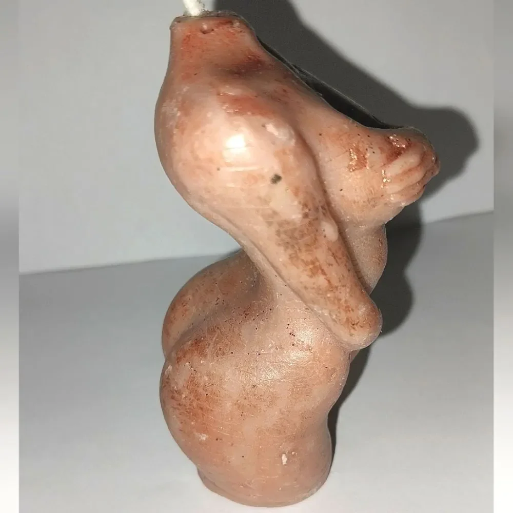 Hand crafted, Zombie goddess limited edition  sculpted candle